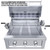 Sunstone Ruby 30-in 3-Burner Built-In Grill