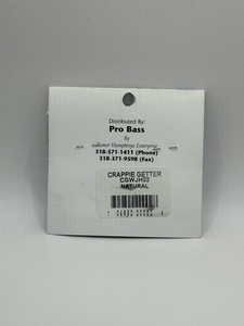 Weedless Jighead Natural cgwjh02 1/16