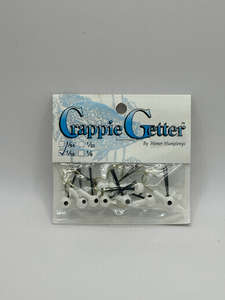 Weedless Jighead White CGWJH1601 1/16