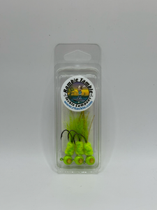 Crappie Jig 1/16 3D eyes Chernobyl