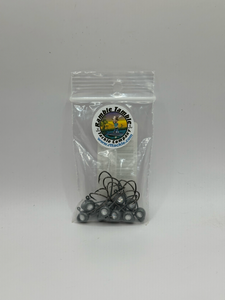 Free Style 3D eyes 1/16 Jig Head Ghost