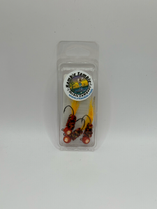 Crappie Jig 1/16 3D eyes Crawfish Boil