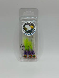 Crappie Jig 1/32 3D eyes Psycho