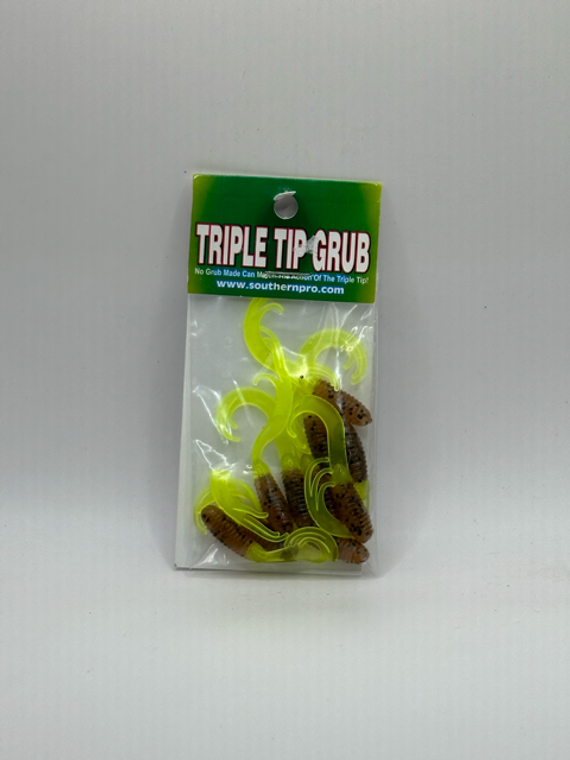 Triple Tip Grub Pumpkin /cht ppr TTG09