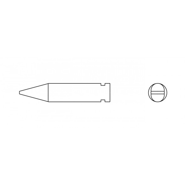 XH D - Chisel tip - 4.0 mm / 0.8 mm / 27 mm