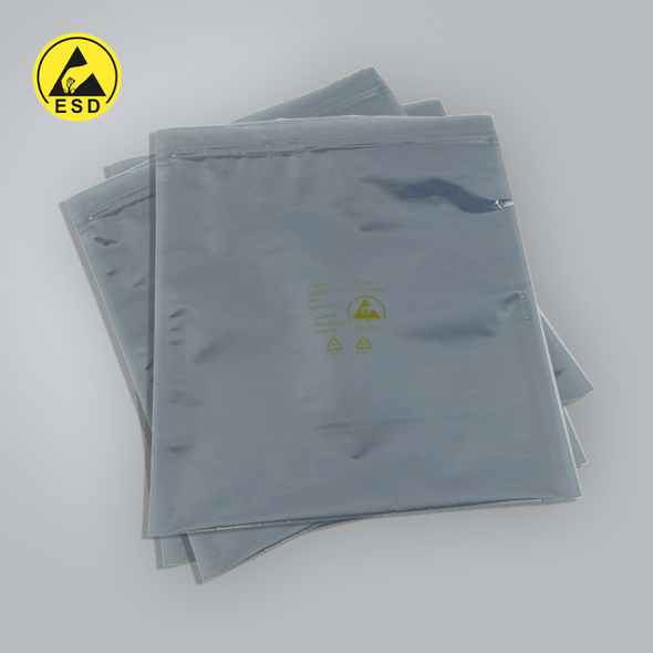 Static Shield Bags (Zip Lock) 100/Pack ESD