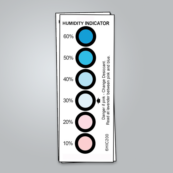 6 Spot Humidity Indicator Cards (101-000)