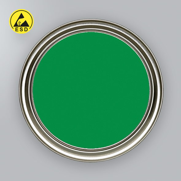 Anti Static Floor/Wall Paint - Electroguard A40 (5 Litre) ESD GREEN - RAL6002