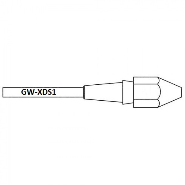 XDS1 - Nozzle - Inner Ø 1,4 mm Outer Ø 2,5 mm Nozzle Length 10,5 mm