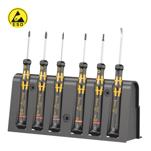 Wera Kraftform Micro 6 ESD Smartphone repair kit 1, 6 pieces 4013288219428