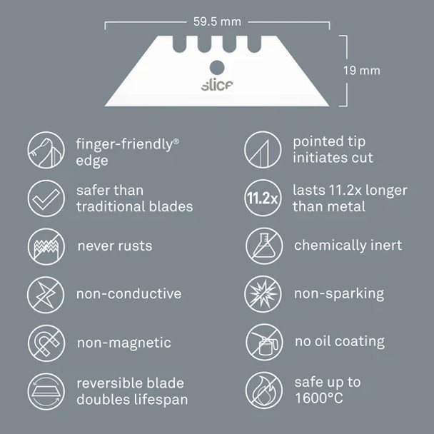 Utility Blades (Pointed) #10525 - Description