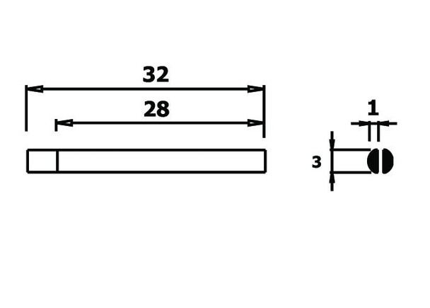 Long Flat Nose Plier - Details 