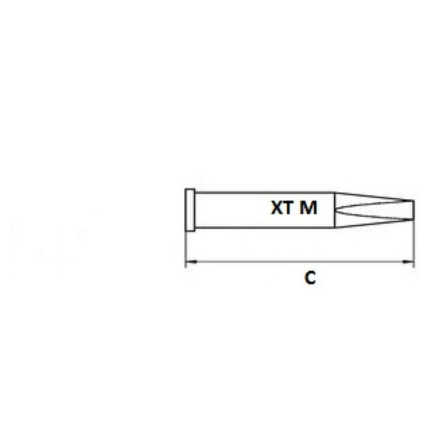 XTM - Chisel tip - 3.2 mm