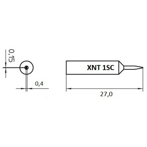 XNT1SC - Chisel Tip Slim