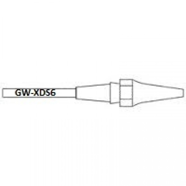 XDS6 - Nozzle - Inner Ø 0,7 mm Outer Ø 1,9 mm Nozzle Length 16,5 mm