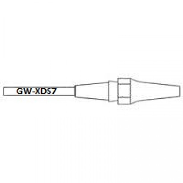 XDS7 - Nozzle - Inner Ø 1,2 mm Outer Ø 2,7 mm Nozzle Length 16,5 mm