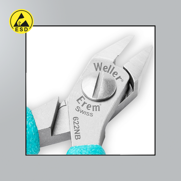 Erem 622NB - Pointed Relieved Head Tip Cutter - Flush ESD (E-622NB)