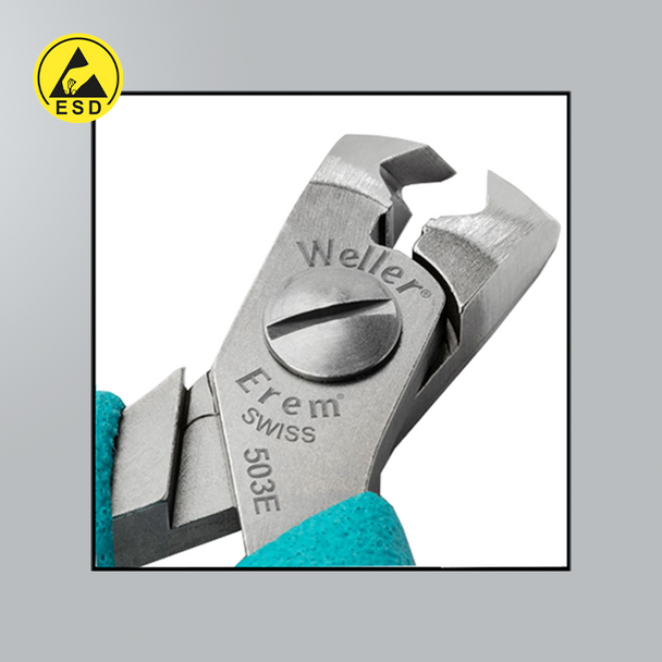 Erem 503E - Angled Wide Head Tip Cutter - Flush ESD (E-503E)