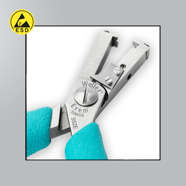 Erem 552E High Precision Front Stripping Pliers ESD (E-552E)