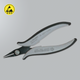 Short Nose Plier - Serrated ESD (GT-PN2001-ESD)