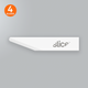 Craft Blades (Straight Edge, Rounded Tip) #10518