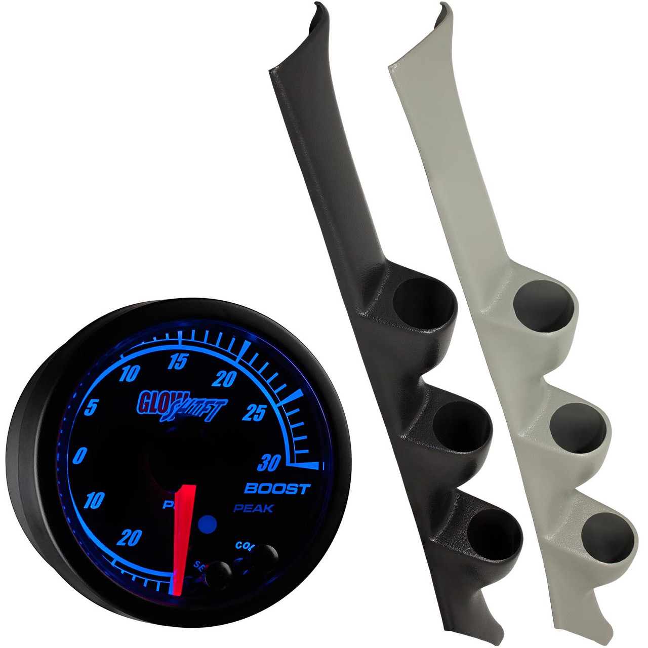 Elite 10 Color Series Triple Gauge Package for 1992-1995 Honda Civic