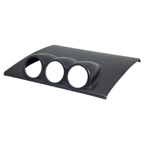 GlowShift Triple 52mm Gauge Pod – Black A-Pillar Mount For 2004-2007 Mazda 3