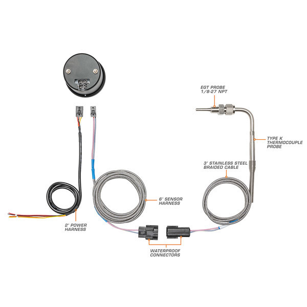 Glowshift Fuel Pressure Gauge Wiring Diagram