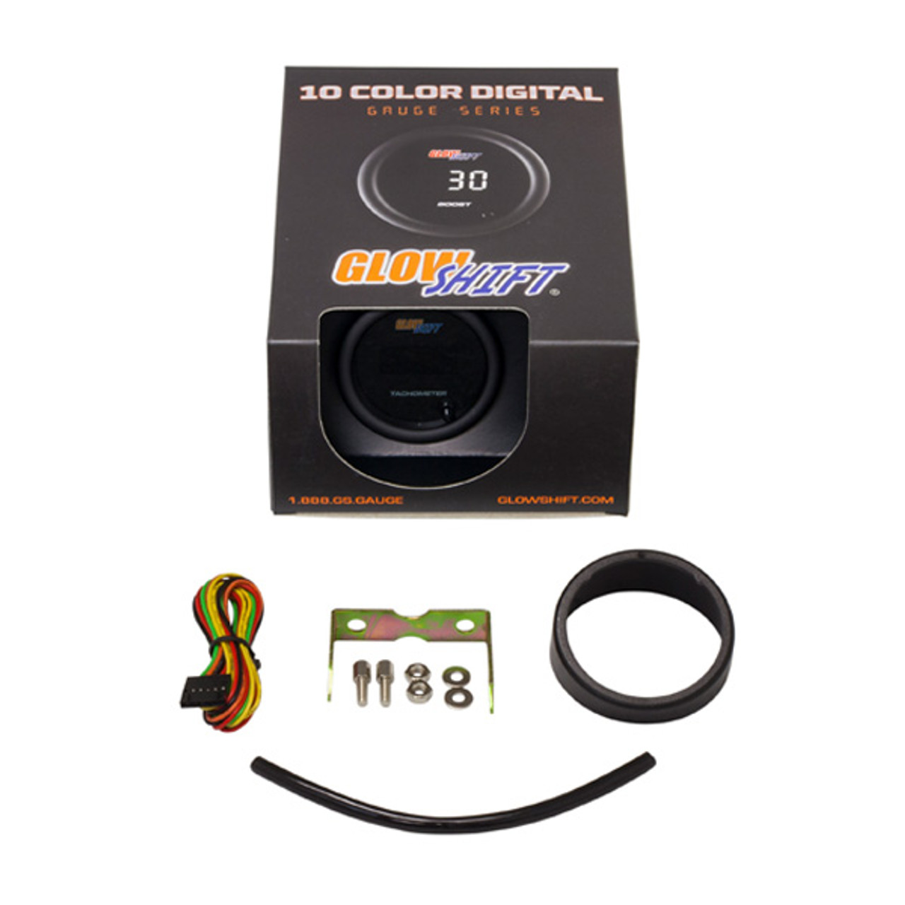 Dynoracing 252mm 12V Car Auto Digital Smoked Tachometer 0~10000 RPM 20 LED  Light Display Tacho Car Meter BX101449 From Bxracing, $7.24