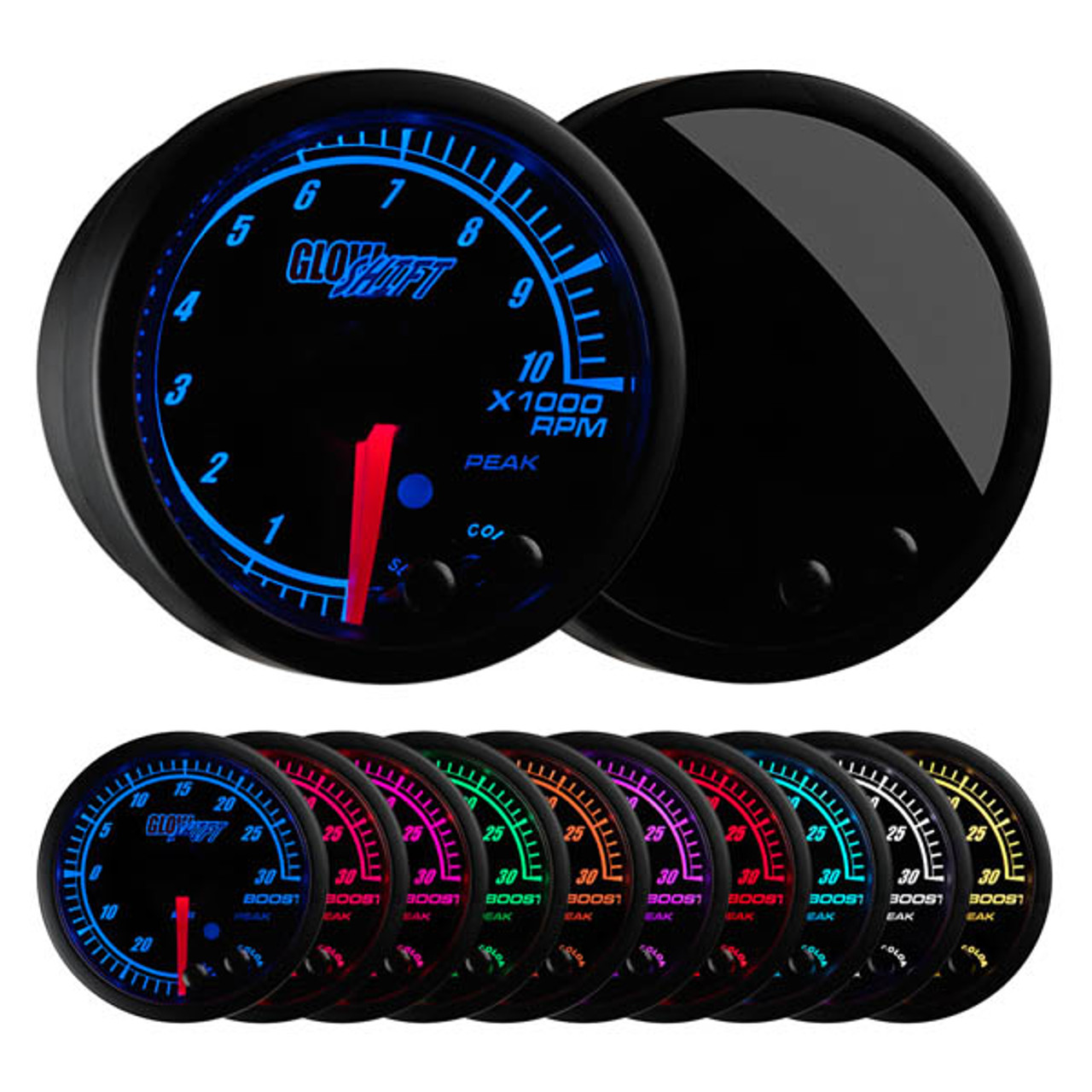 Elite 10 Color Tachometer Gauge