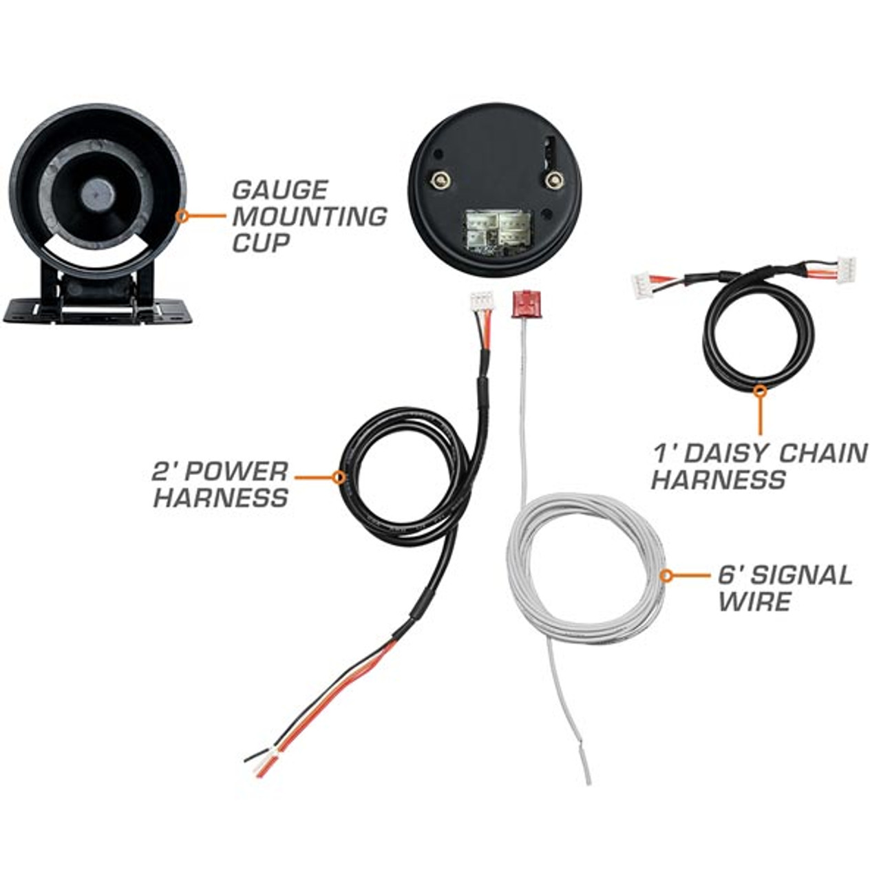 GlowShift | Elite 10 Color Series Tachometer RPM Gauge