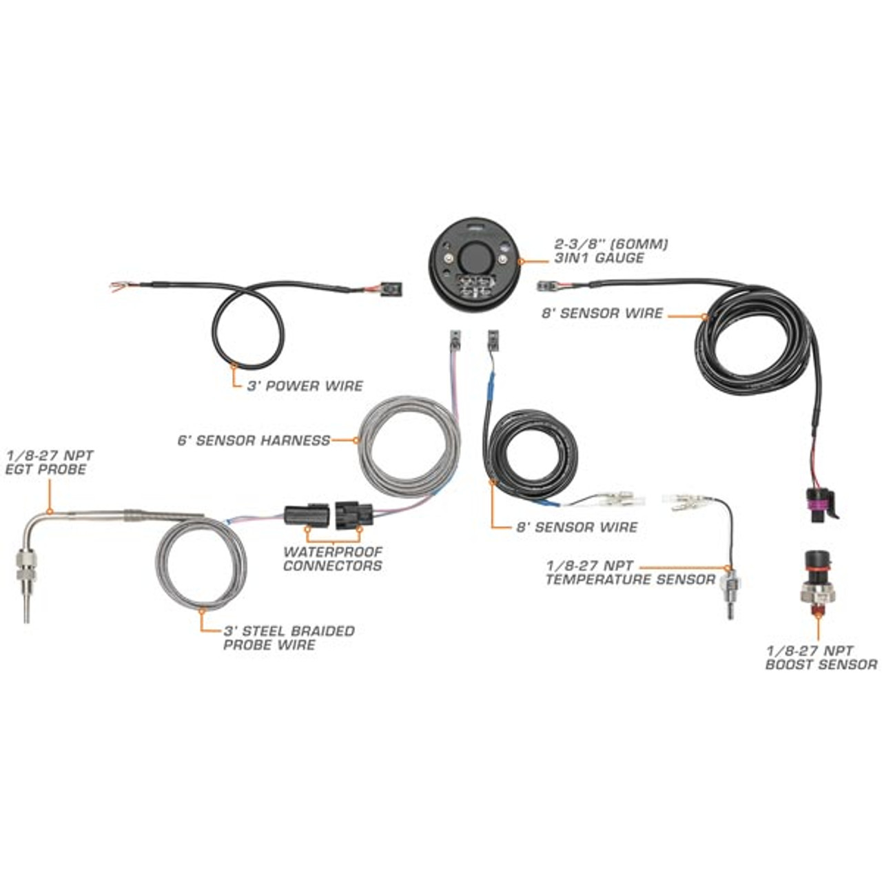 Glowshift Egt Gauge Wiring