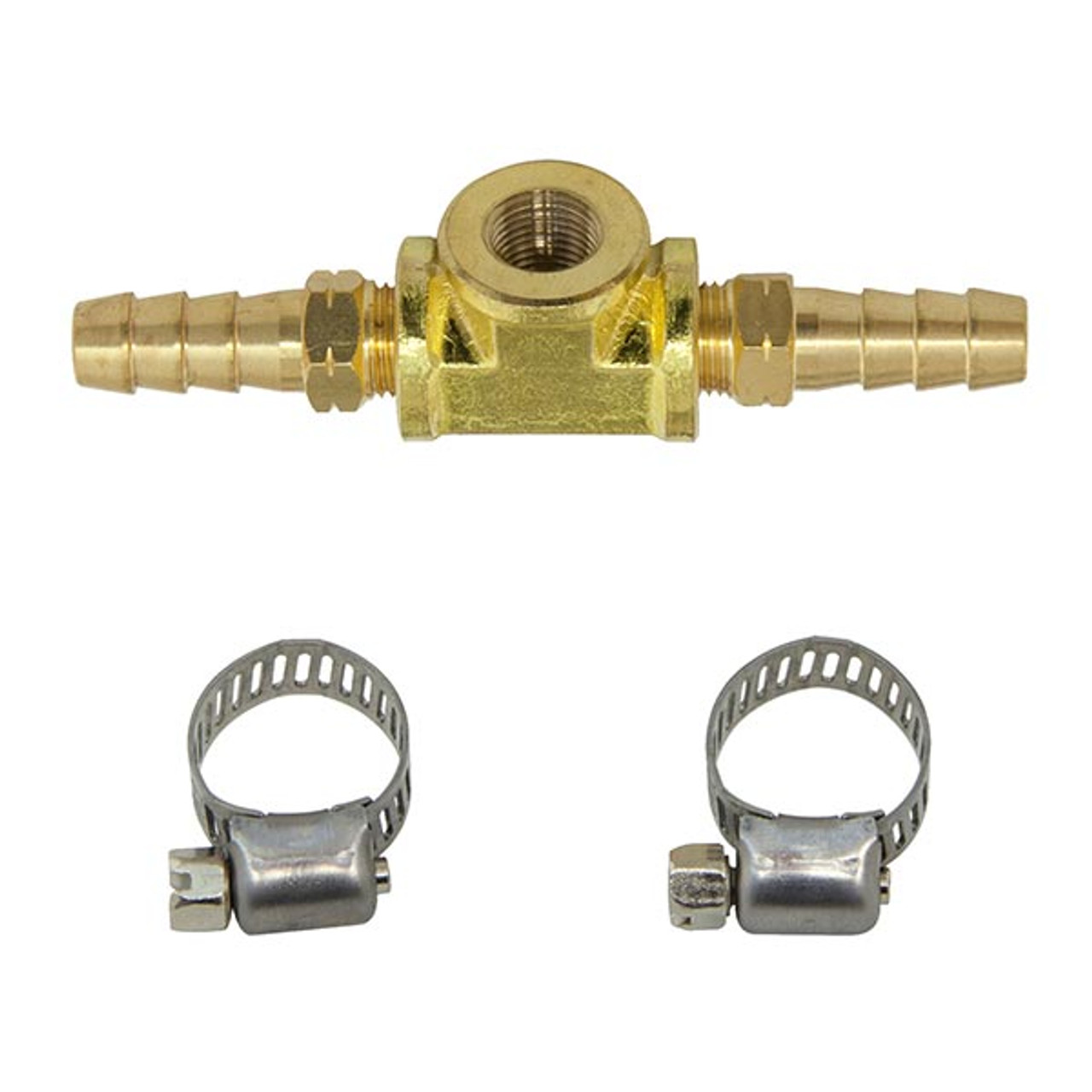 8mm Barbed Fuel Line Fuel Pressure T-Fitting Adapter