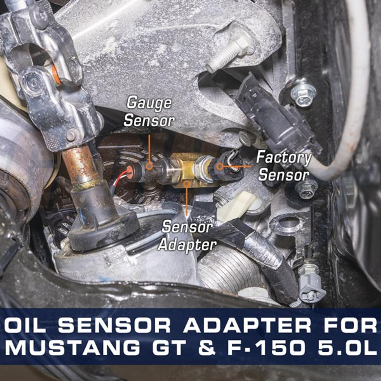 Oil Sensor Thread Adapter For Ford Mustang Gt Amp F 150 5 0l Coyote