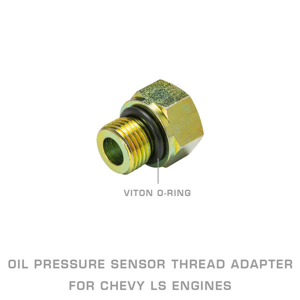 Glowshift Ls Swap Engine Oil Pressure Sensor Thread Adapter
