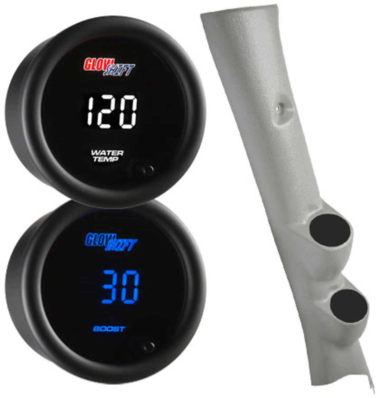 10 Color Digital Water Temperature Gauge