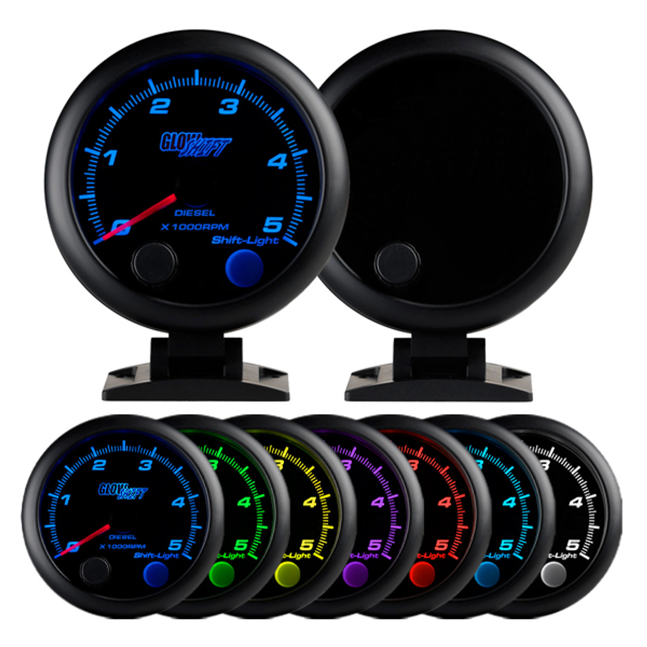 Diesel Tachometer with Shift Light