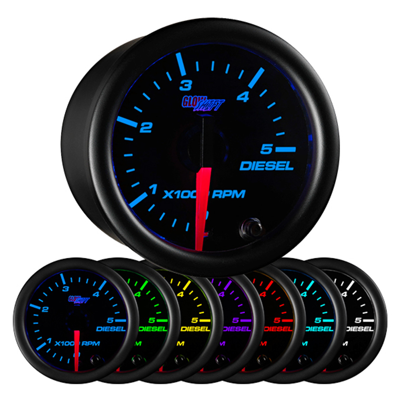 Digital Diesel Engine Tachometer & Hour Meter