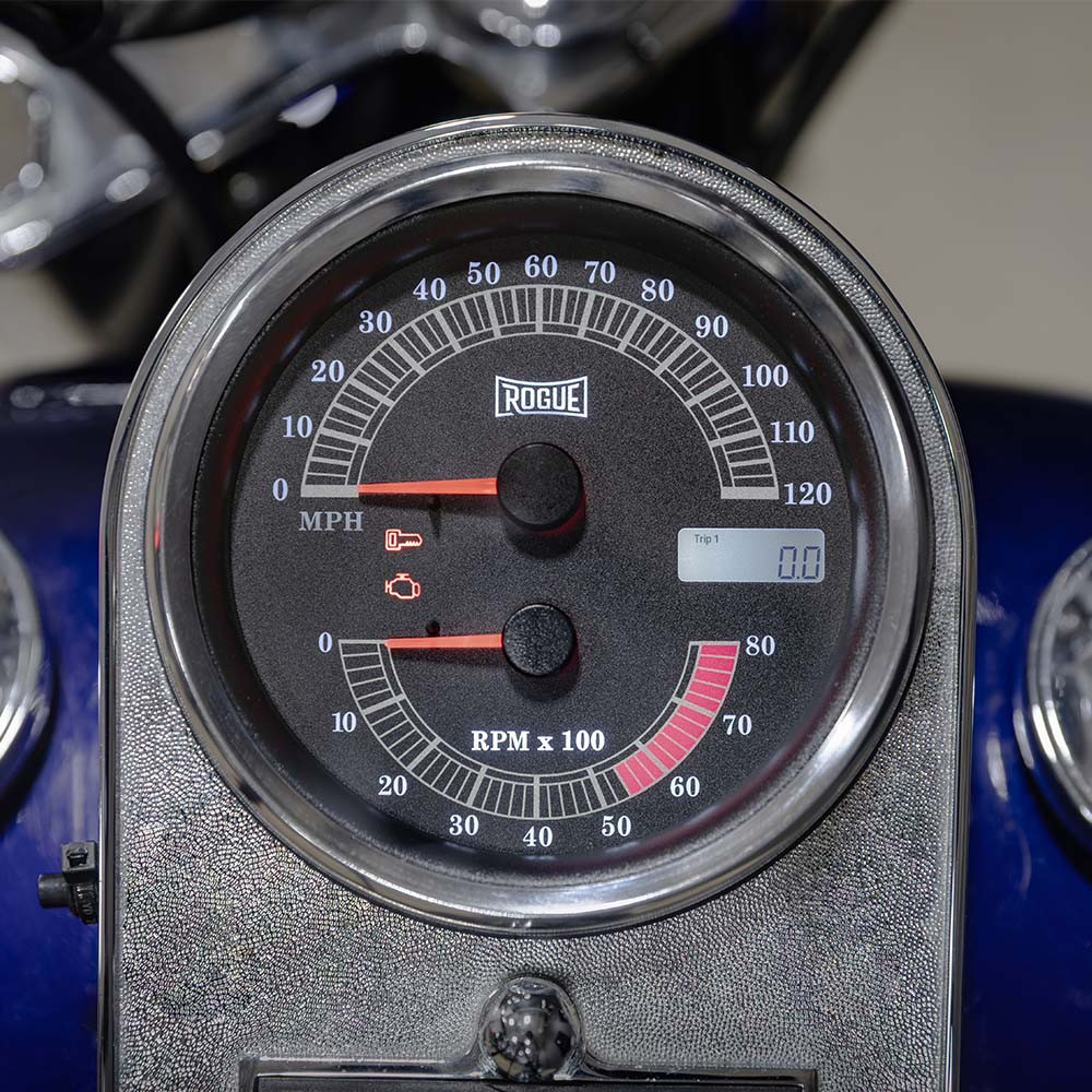 ROGUE® 1996-2003 Harley Davidson Motorcycle Speedometer and Tachometer
