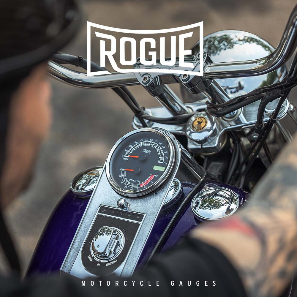 ROGUE® 1996-2003 Harley Davidson Motorcycle Speedometer and Tachometer