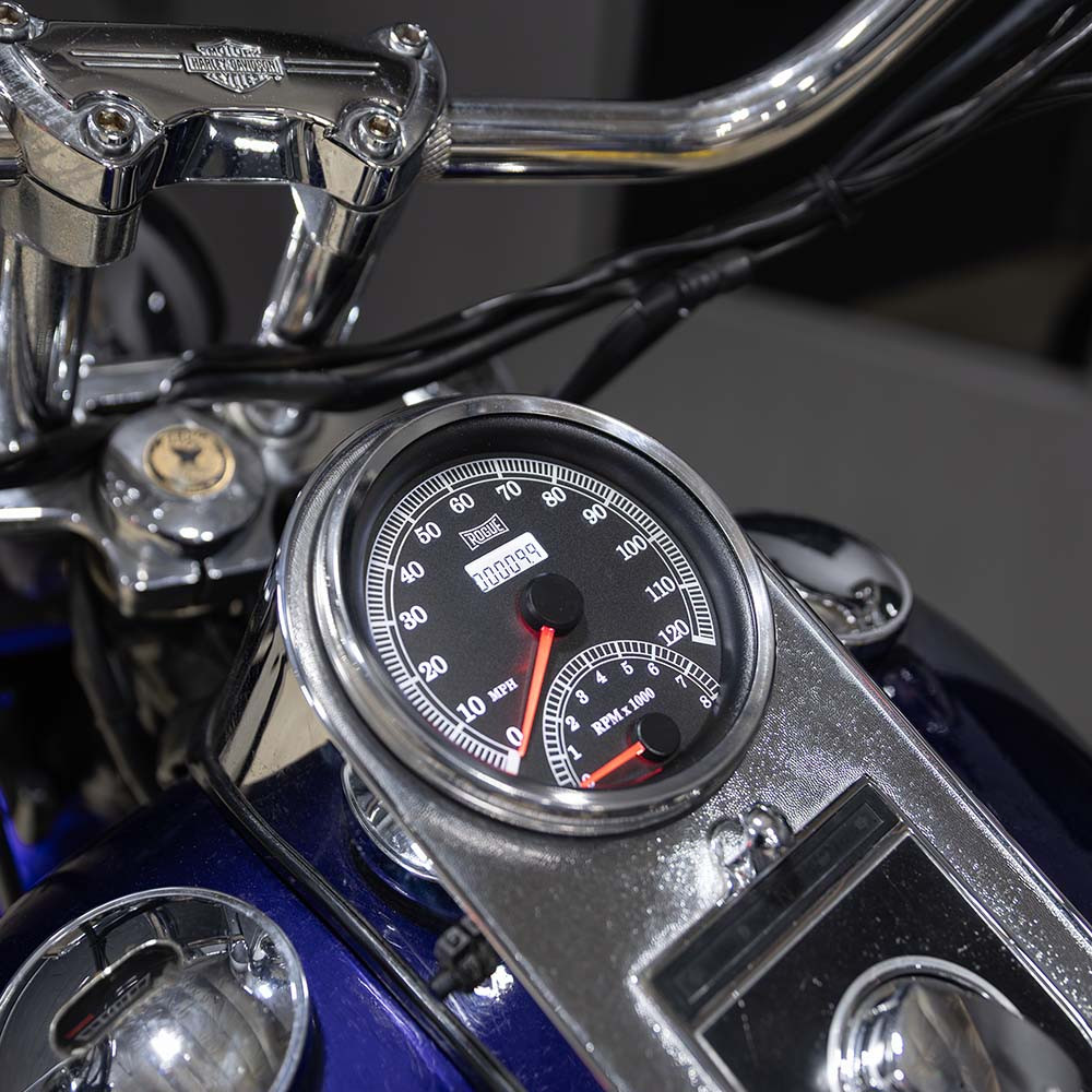 ROGUE® 1984-1995 Harley Davidson Mechanical Motorcycle Speedometer