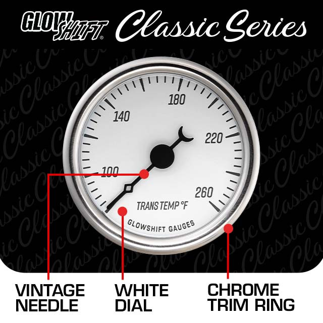 Classic Trans Temp Gauge Gauge