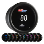 10 Color Digital Oil Pressure Gauge