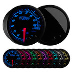 Elite 10 Color 100 PSI Fuel Pressure Gauge