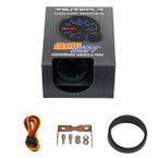 GlowShift Tinted 7 Color Voltmeter Gauge Unboxed