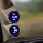 10 Color Digital Nitrous Pressure Gauge Installed