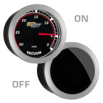 GlowShift Tinted Vacuum Gauge On/Off View