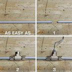 Installation as easy as 1-2-3