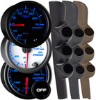 1998-2002 Dodge Ram Cummins Custom 7 Color Gauge Package