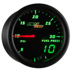 Black & Green MaxTow 30 PSI Fuel Pressure Gauge